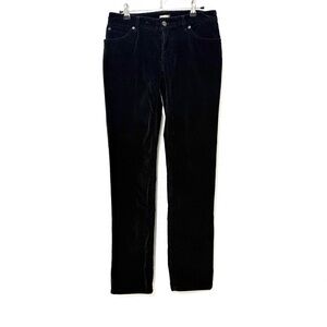 J. Jill Black Slim Leg Corduroy Pants 2‎
